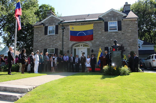 embajada venezolana en Canadá Venezuela denuncia que Canadá le prohíbe instalar centros de votación